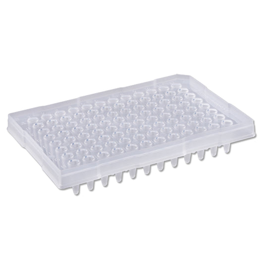 96 Well Semi-Skirted Raised Rim PCR Plate, 0.2mL